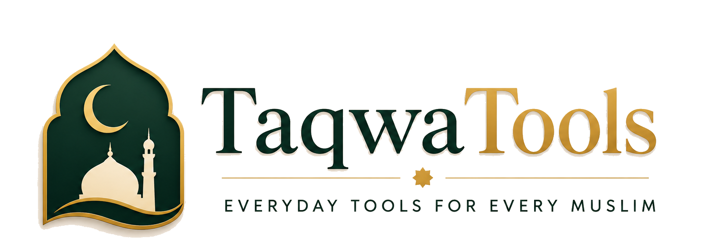 TaqwaTools — Everyday Tools for Every Muslim